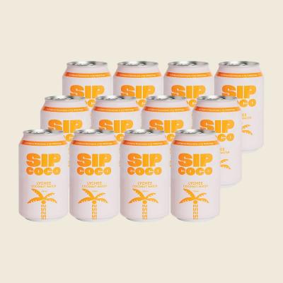 Lychee Coconut Water Can 12x330ml