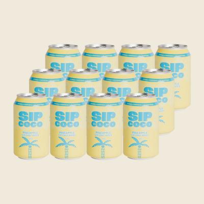 Pineapple Coconut Water Can 12x330ml