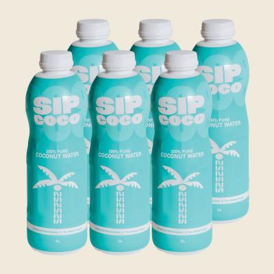 100% Pure Coconut Water Bottle 6x1L