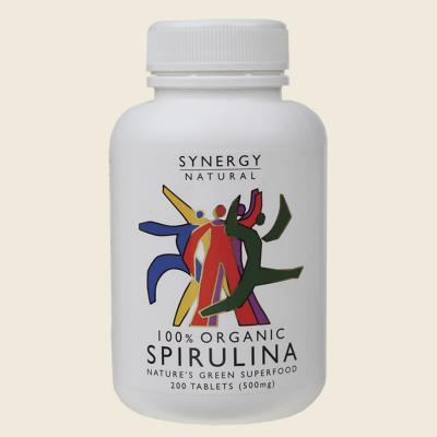 Spirulina Tablets 500mg 200 Tabs