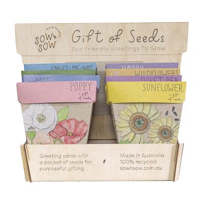 Gift of Seeds Counter Display - Includes Stock x48