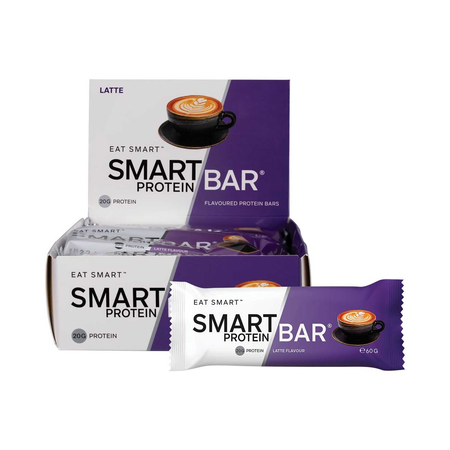 Latte Flavour Protein Bar 12x60g