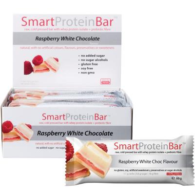 Raspberry White Chocolate Protein Bar 12x60g