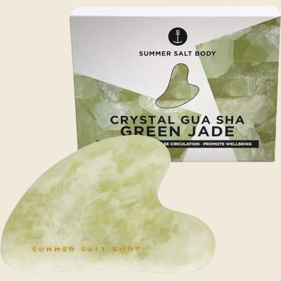 Crystal Gua Sha Green Jade Crystal Gua Sha Green Jade