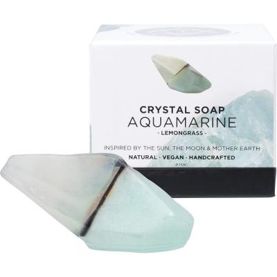 Crystal Soap Aquamarine Lemongrass 150g