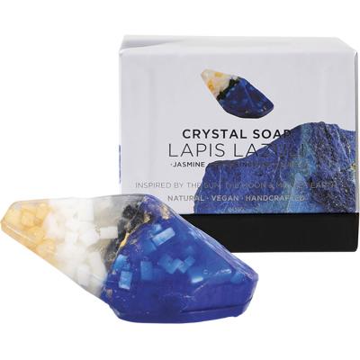 Crystal Soap Lapis Lazuli Jasmine & Lime 150g