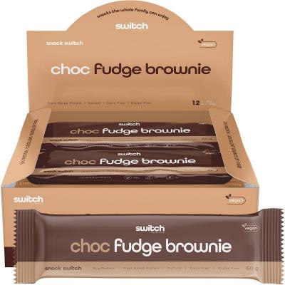 Plant Protein Bar Choc Fudge Brownie 12x60g