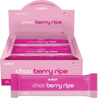 Protein Bar Plant Based Choc Berry Ripe 12x60g