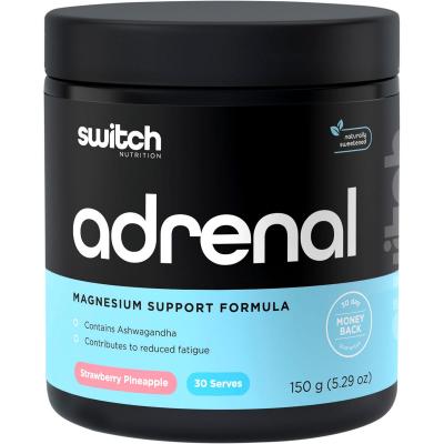 Adrenal Magnesium Support Formula Strawberry Pineapple 150g