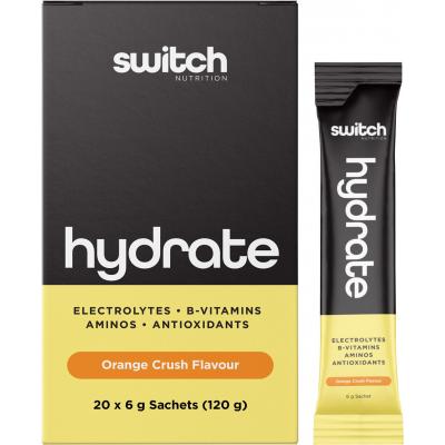 Hydrate Electrolytes No Added Sugar Orange Crush 20x6g