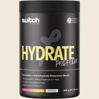 Perform Hasta Hydrate & Carbs Raspberry Lemonade 600g