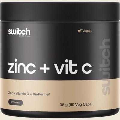 Zinc + Vitamin C 60 Caps