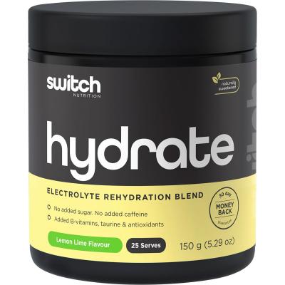 Hydrate Electrolytes No Added Sugar Lemon Lime 150g
