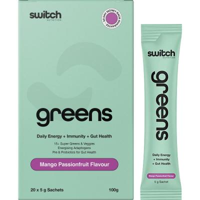 Greens Sachets Mango Passionfruit 20x5g