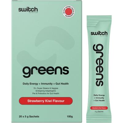 Greens Sachets Strawberry Kiwi 20x5g