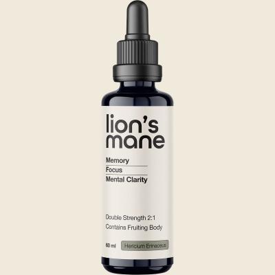 Lion's Mane Double Strength 2:1 Mushroom Liquid Extract 60ml