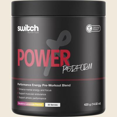 Perform Power Pre-Workout Blend Raspberry Lemonade 420g