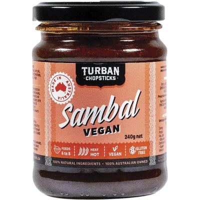 Curry Paste Sambal Vegan 240g Curry Paste Sambal Vegan 240g