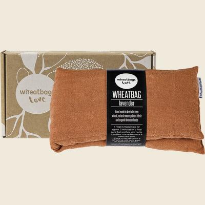 Wheatbag Luxe Linen Copper Lavender Scented