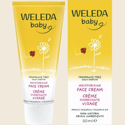 Baby Face Cream Calendula Fragrance Free 50ml