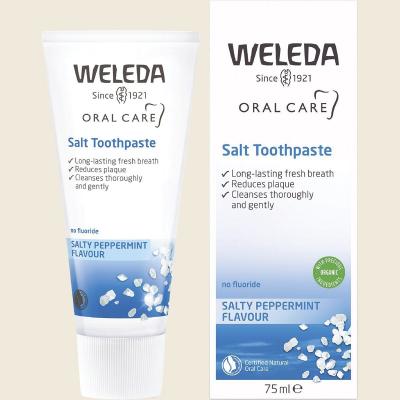 Toothpaste Salt Salty Peppermint Flavour 75ml