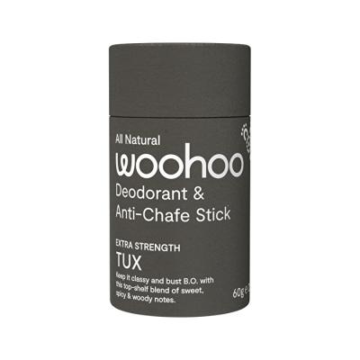 Woohoo Body Deodorant & Anti-Chafe Stick Pop - Extra Strength 60g