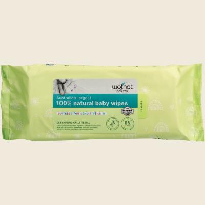 Natural Baby Wipes 70pk