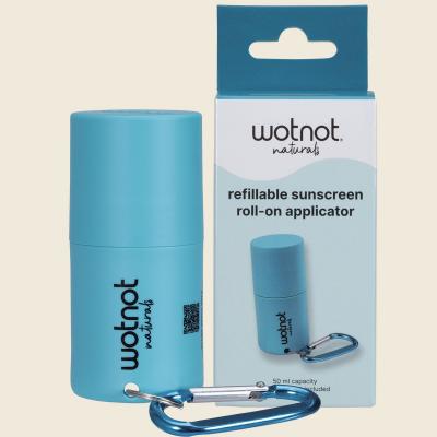 Refillable Sunscreen Roll-on Applicator 1pc Refillable Sunscreen Roll-on Applicator 1pc