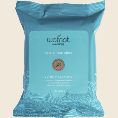 Natural Face Wipes Ultra-Hydrating 25pk
