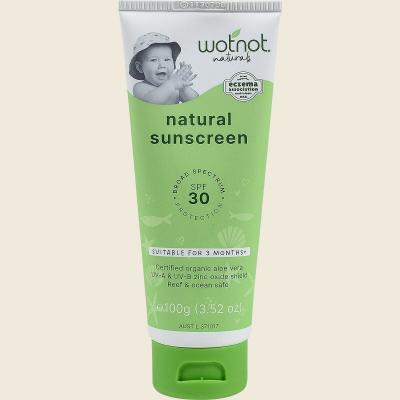 Natural Sunscreen SPF 30 Suitable For 3 Months+ 100g