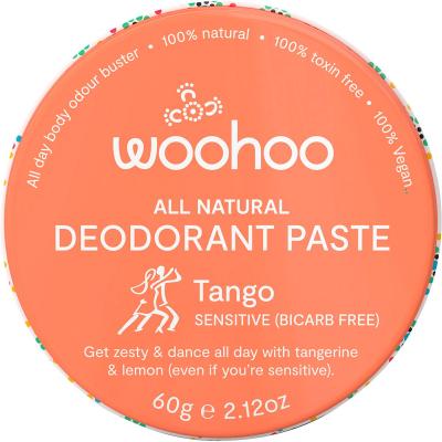 Deodorant Paste Tin Tango Sensitive Bicarb Free 60g
