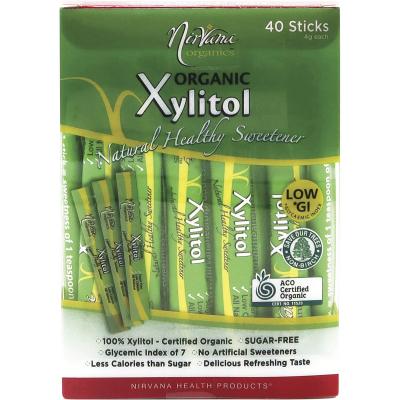 Xylitol Sticks Certified Organic 40x4g