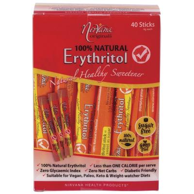 Erythritol 100% Natural Sticks 40x4g