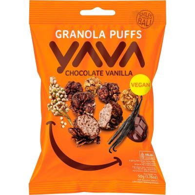 Granola Puffs Chocolate Vanilla 50g