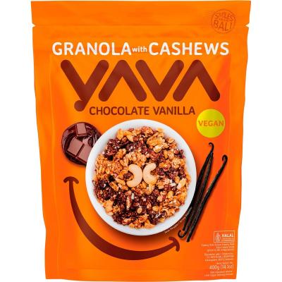 Granola with Cashews Chocolate Vanilla 400g
