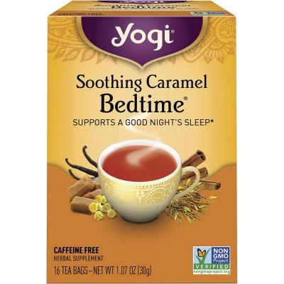 Herbal Tea Bags Soothing Caramel Bedtime 16pk