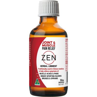 Zen Herbal Liniment Dropper 50ml