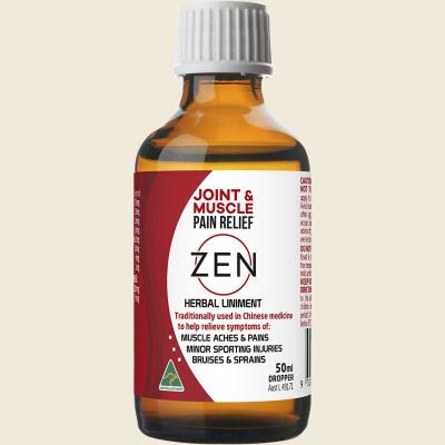 Zen Herbal Liniment Dropper 50ml