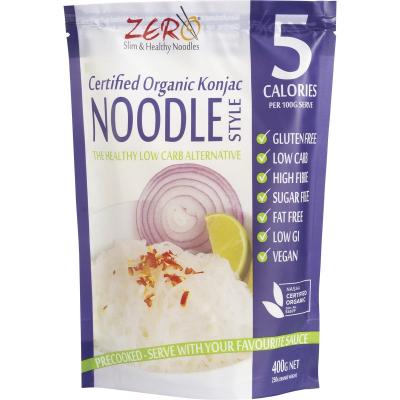 Certified Organic Konjac Noodles Style 400g