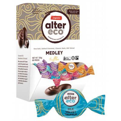 Alter Eco Chocolate (Organic) Medley Truffles 60x12g