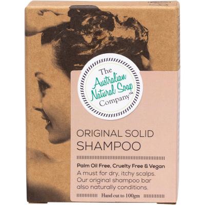 The Australian Natural Soap Co Solid Shampoo Bar Original 100g
