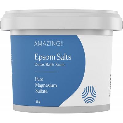 Amazing Oils Magnesium Epsom Salts Detox Bath Soak 2kg