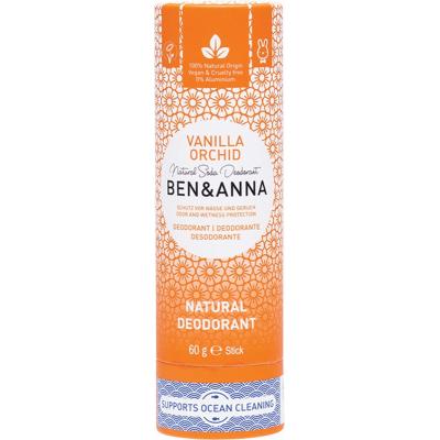 Ben & Anna Natural Soda Deodorant Stick Vanilla Orchid 60g