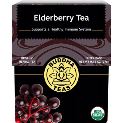 Buddha Teas Organic Herbal Tea Bags Elderberry Tea 18