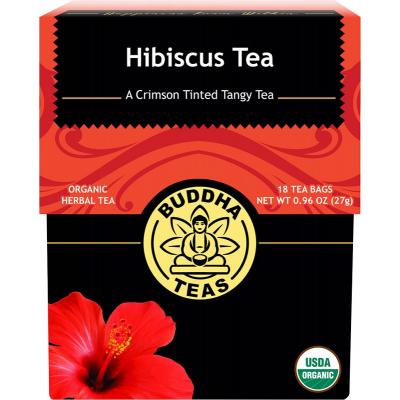 Buddha Teas Organic Herbal Tea Bags Hibiscus Tea 18
