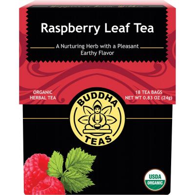Buddha Teas Organic Herbal Tea Bags Raspberry Leaf Tea 18