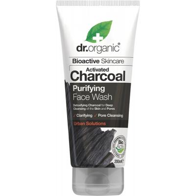Dr Organic Face Wash Activated Charcoal 200ml