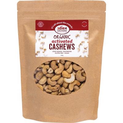 2die4 Live Foods Organic Activated Cashews 300g