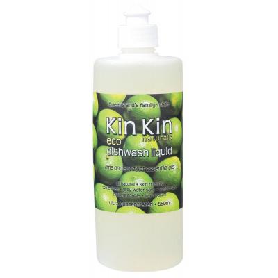 Kin Kin Naturals Dishwash Liquid (Ultra Conc.) Lime & Eucalyptus 550ml