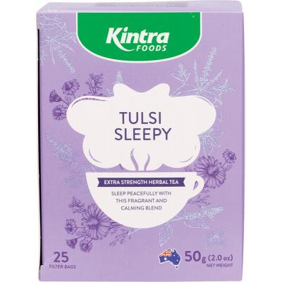 Kintra Foods Herbal Tea Bags Tulsi Sleepy 25